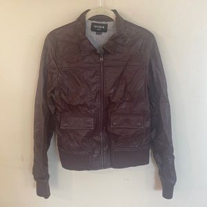 Nixon Fake Leather Jacket